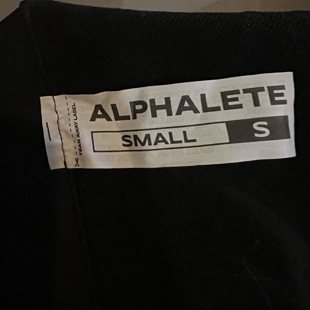 Black Alphalete Leggings